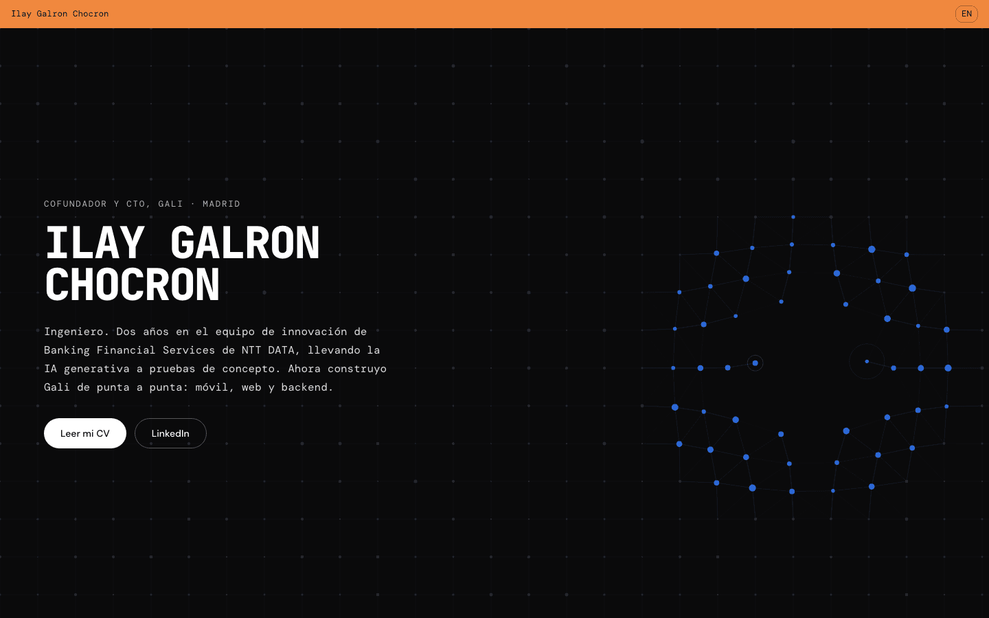 Ilay Galron: hero
